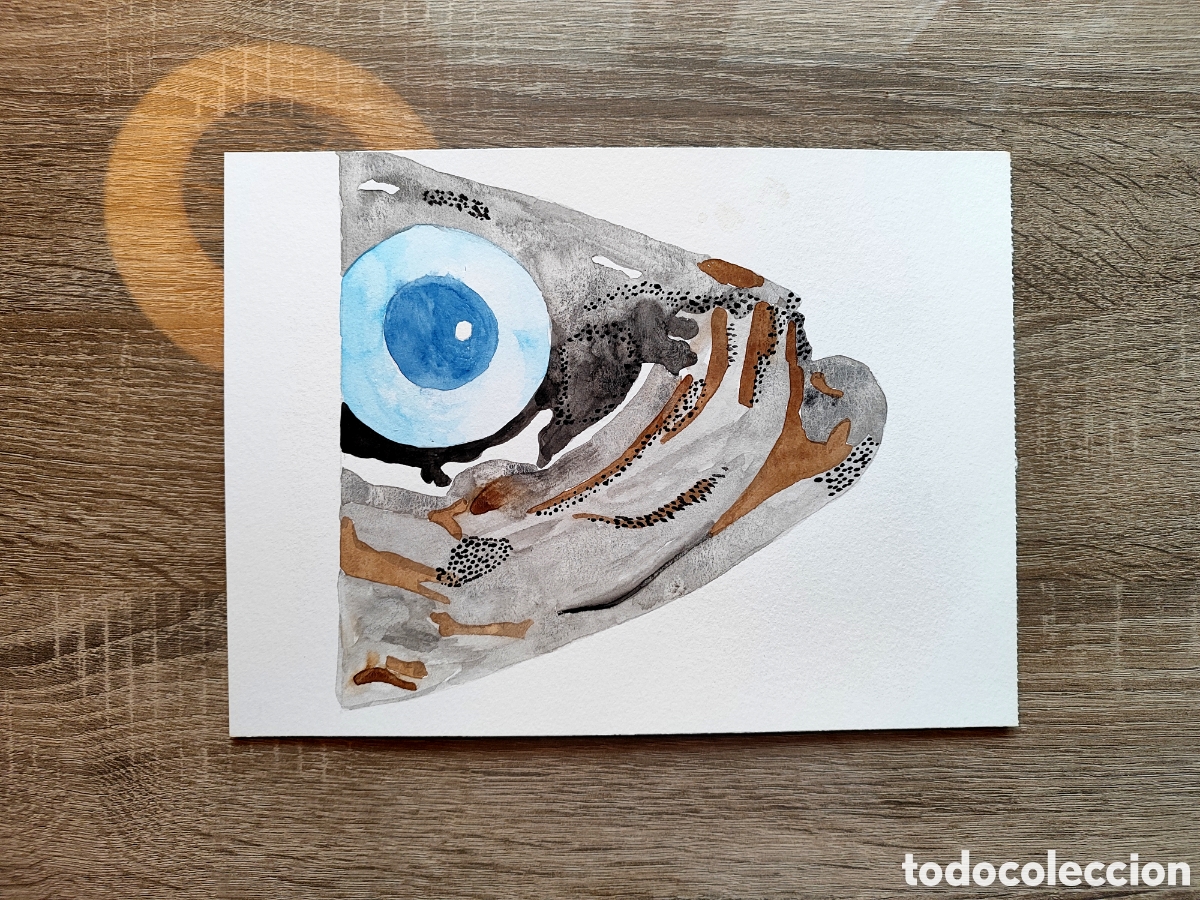 Arte: Acuarela original firmada 21 x 30