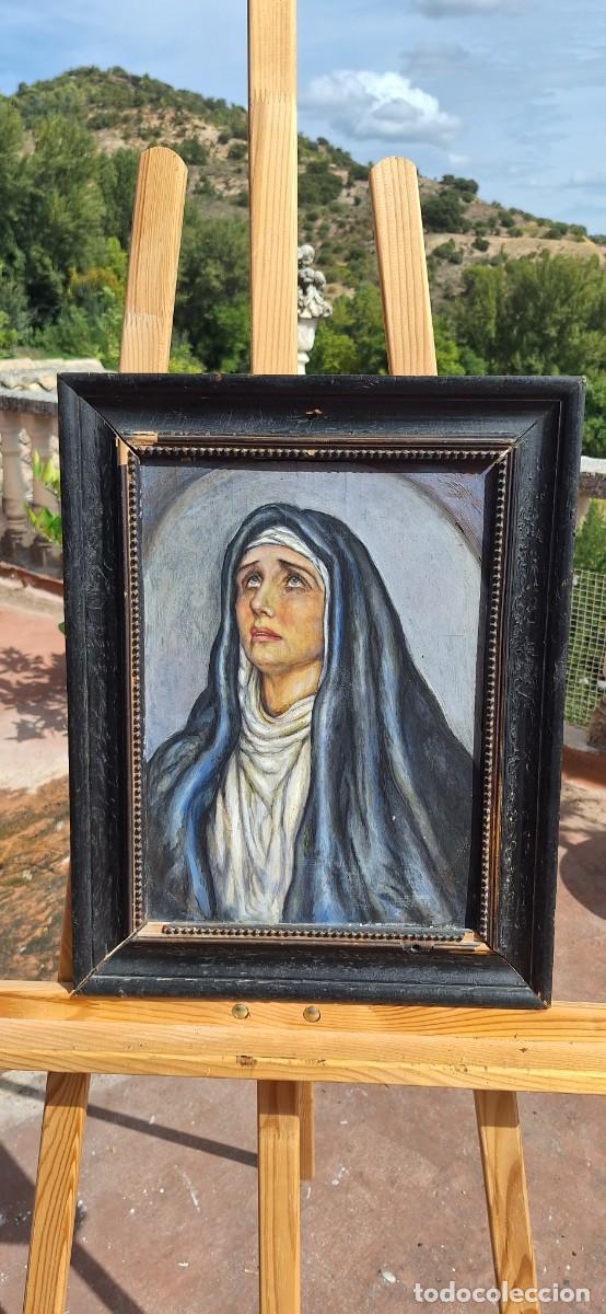 Arte: Oleo Virgen Dolorosa - Foto 6