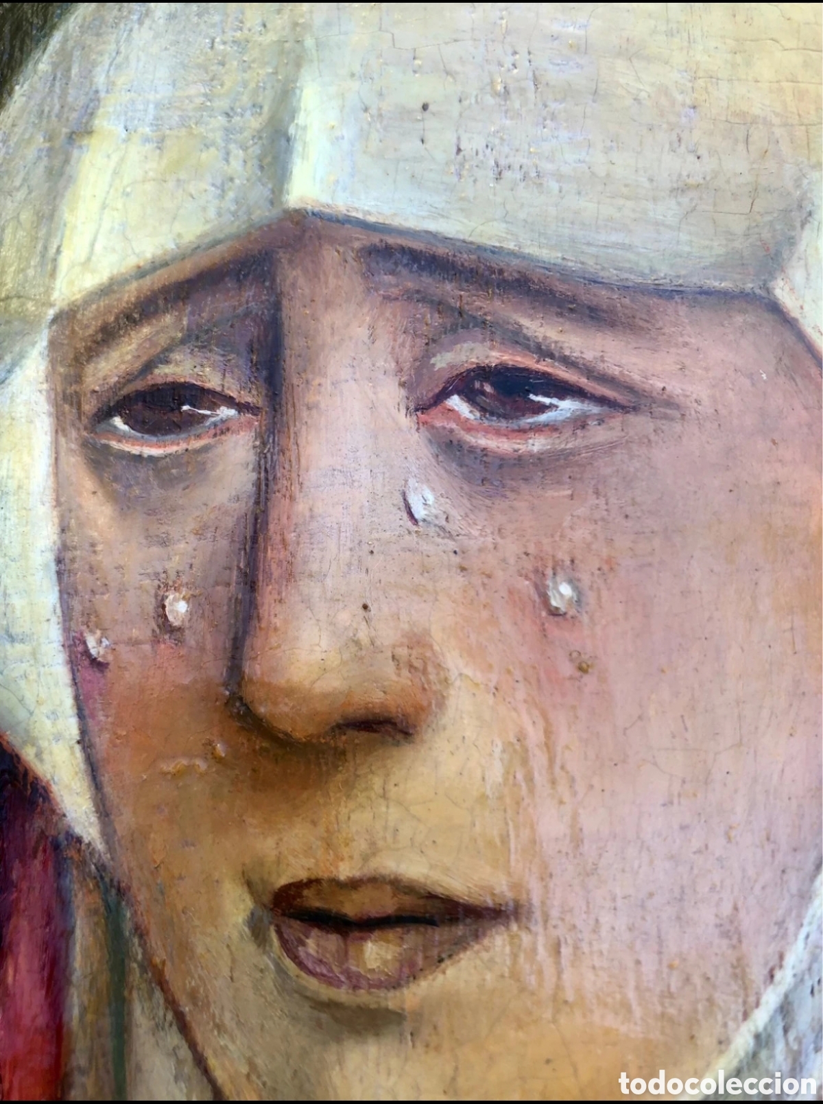 Arte: Virgen de los Dolores. &Oacute;leo sobre tabla - Foto 4