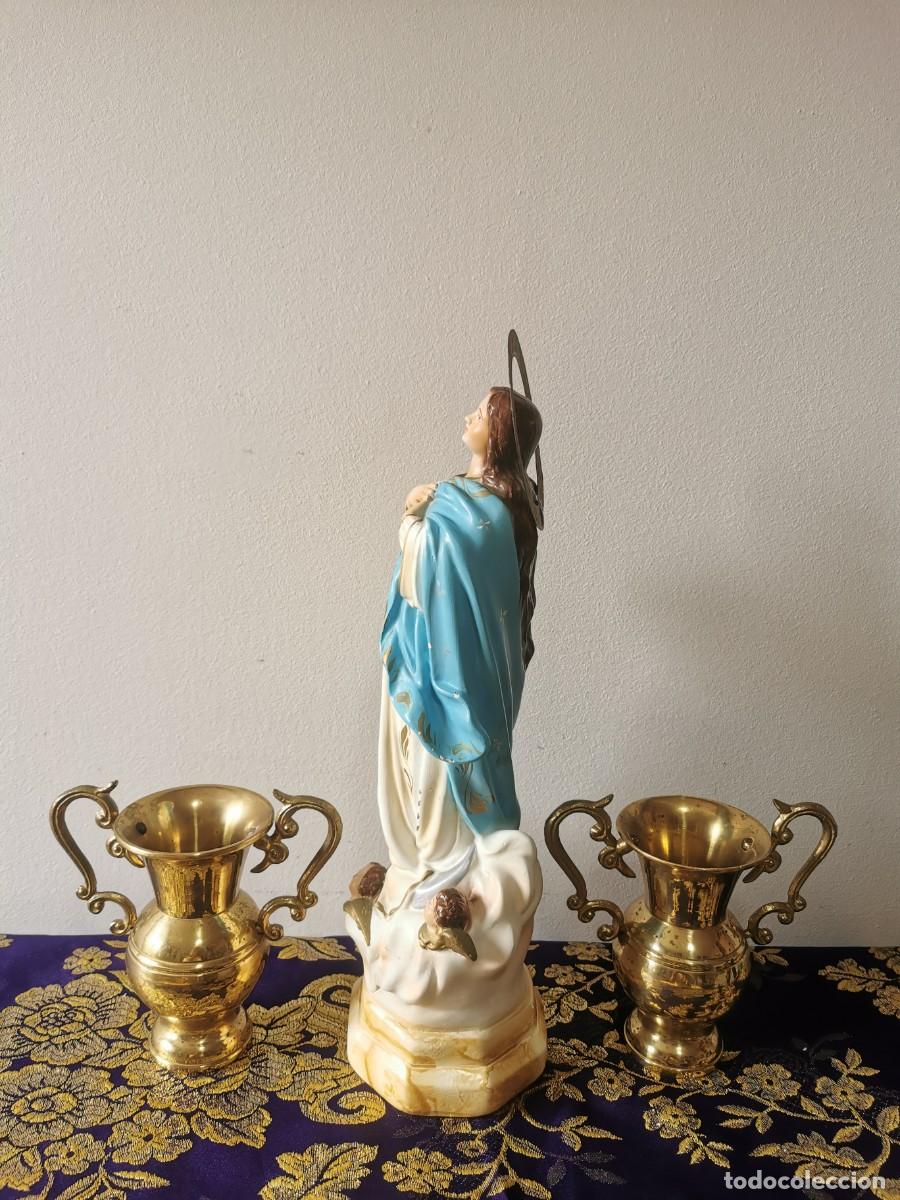 Arte: Virgen Inmaculada 33,5cm - Foto 4