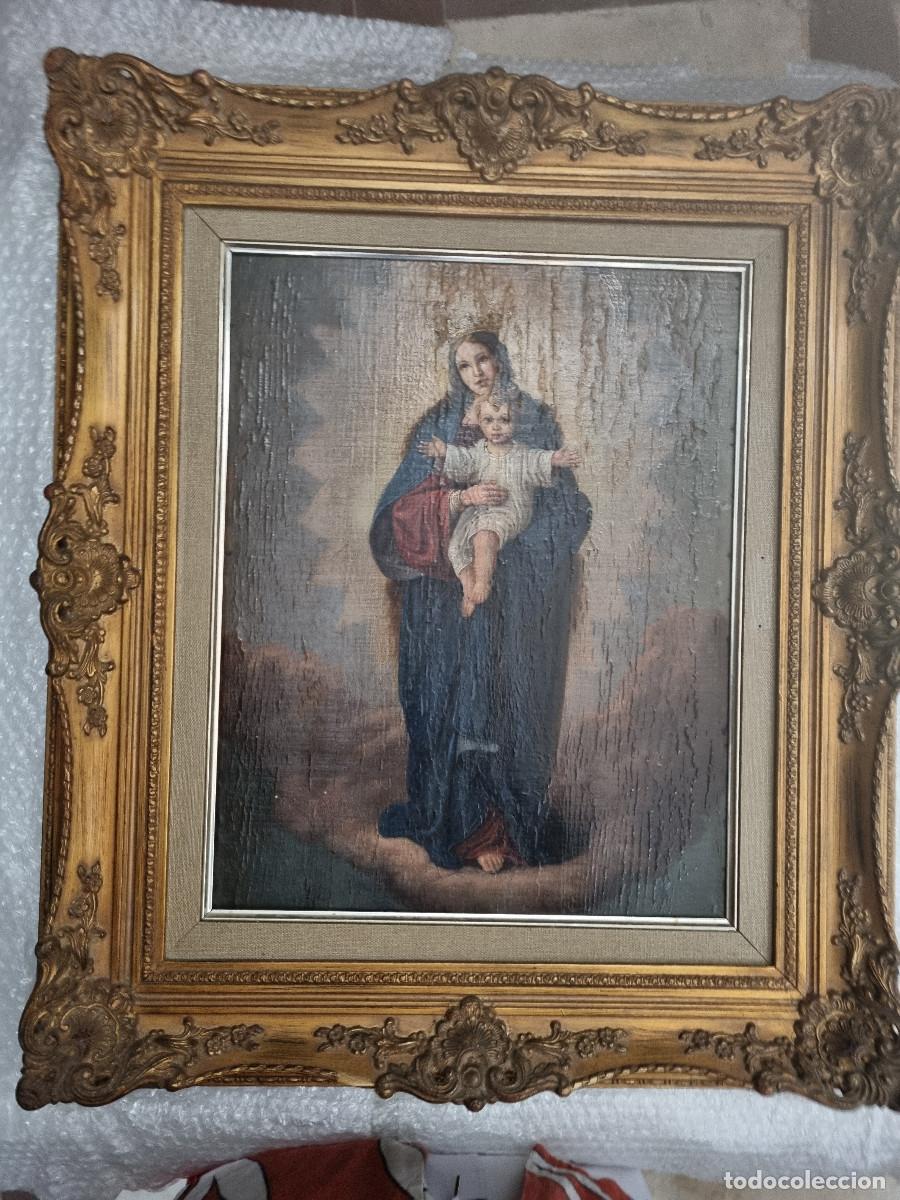 Arte: Virgen con el Ni&ntilde;o inspirada en la obra de William-Adolphe Bouguereau