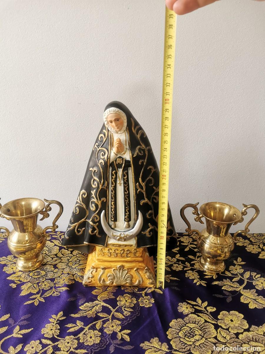 Arte: Virgen de la Soledad 30cm - Foto 5