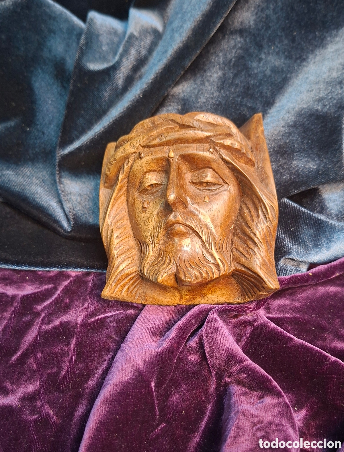 Arte: Talla de Cristo en madera - Foto 2