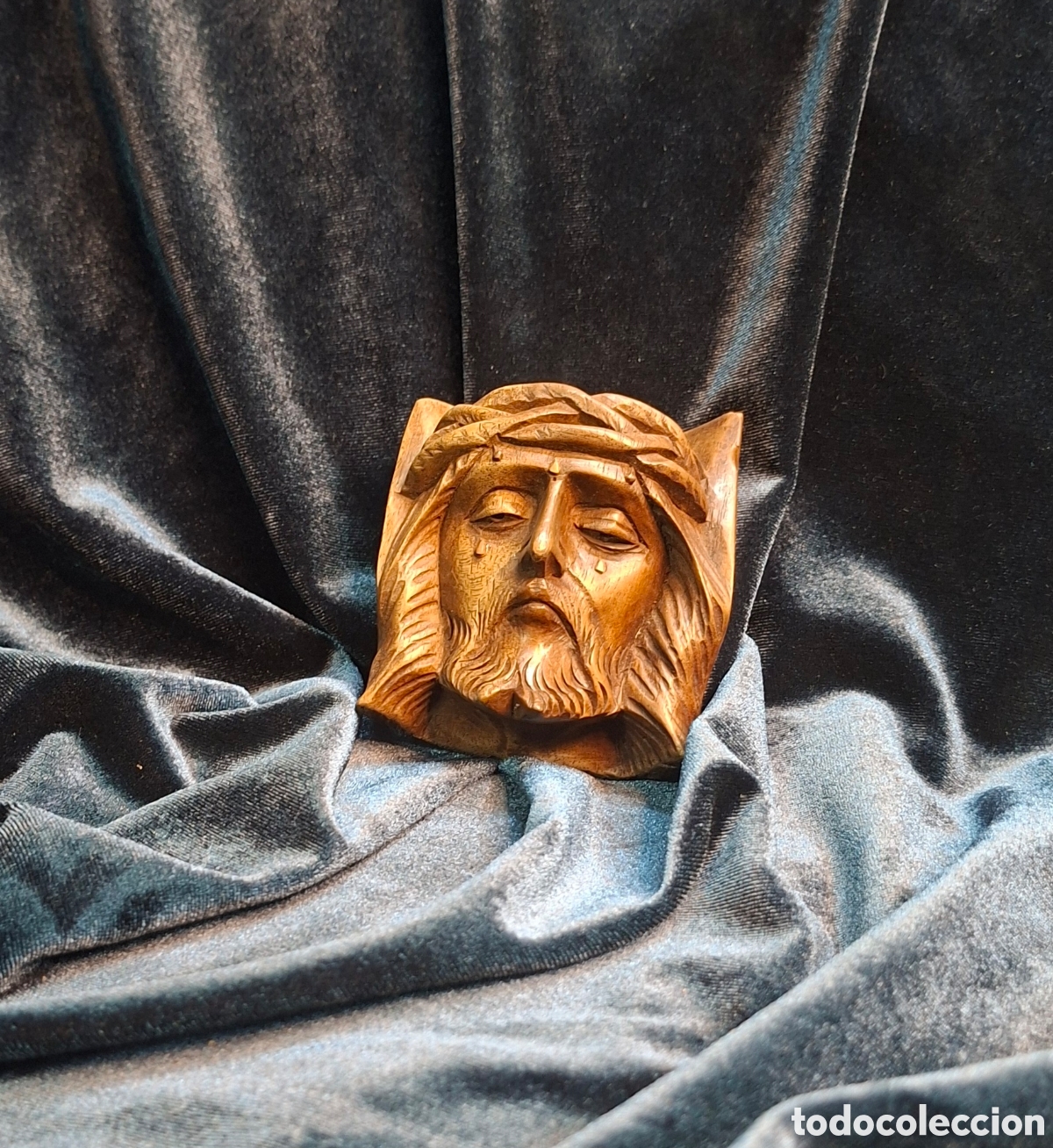 Arte: Talla de Cristo en madera - Foto 1