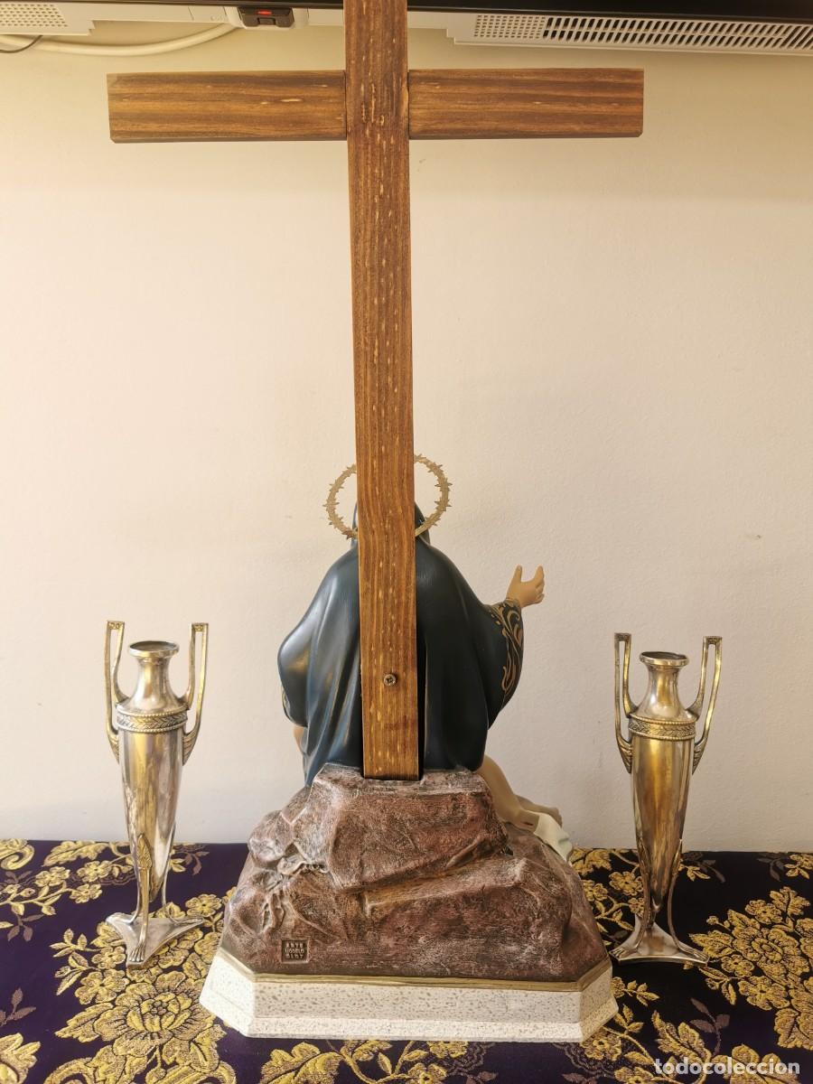 Arte: Virgen de la Piedad Olot 34cm - Foto 5
