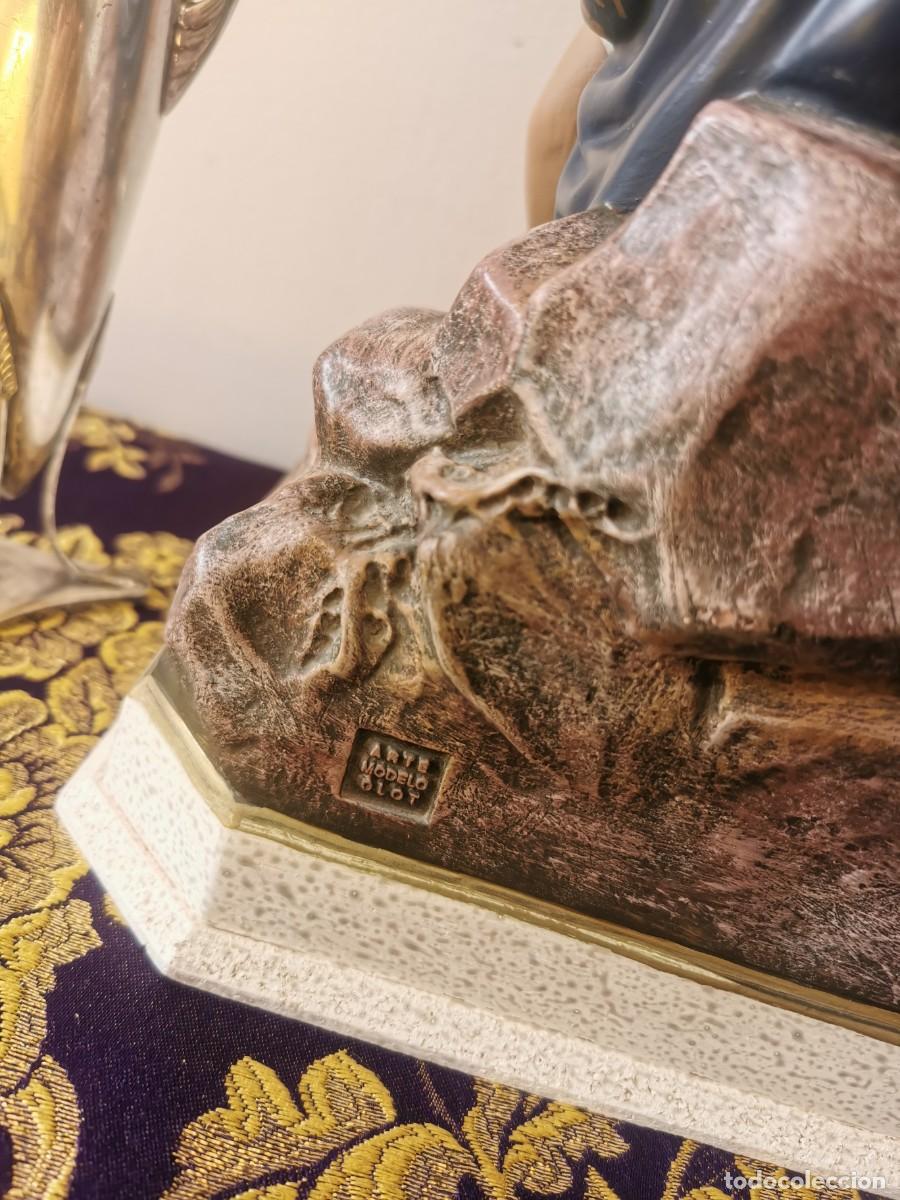 Arte: Virgen de la Piedad Olot 34cm - Foto 6