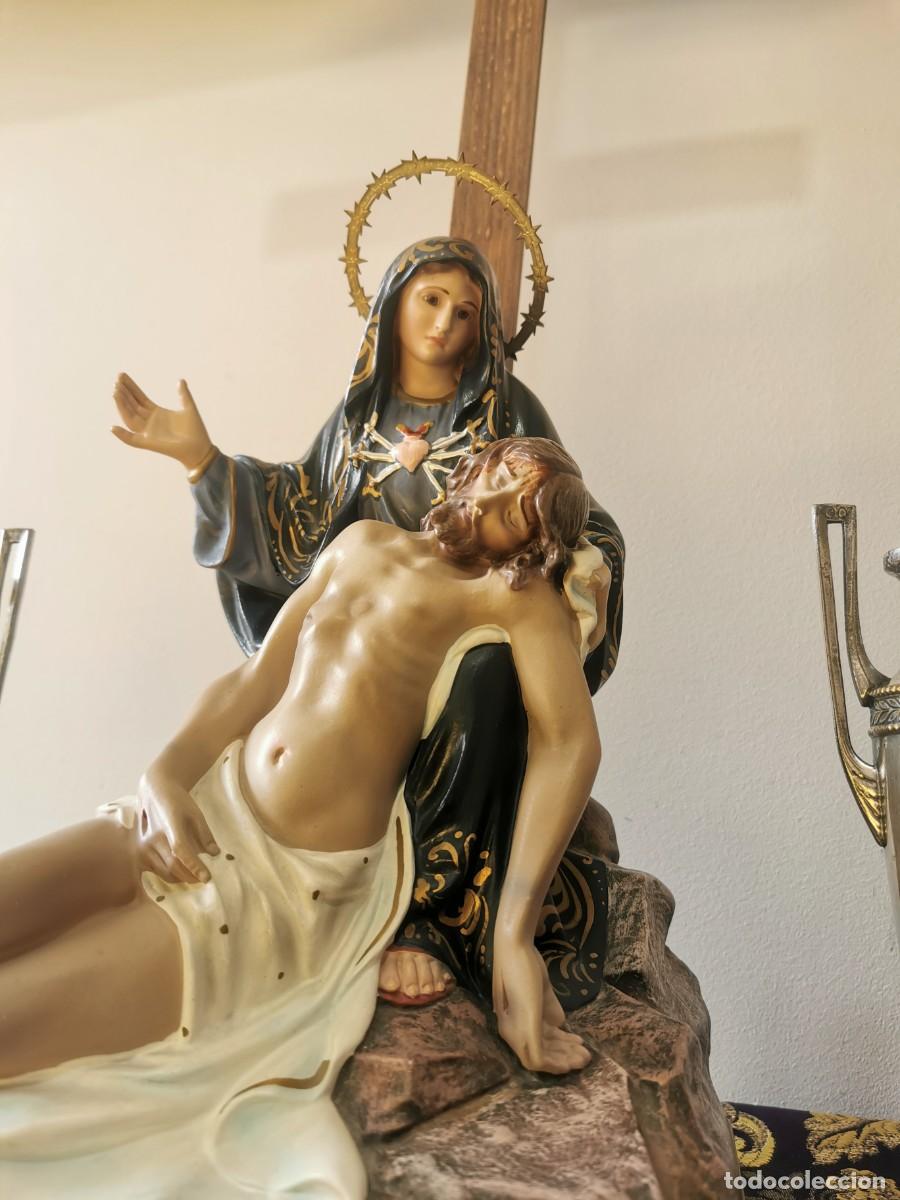 Arte: Virgen de la Piedad Olot 34cm - Foto 9
