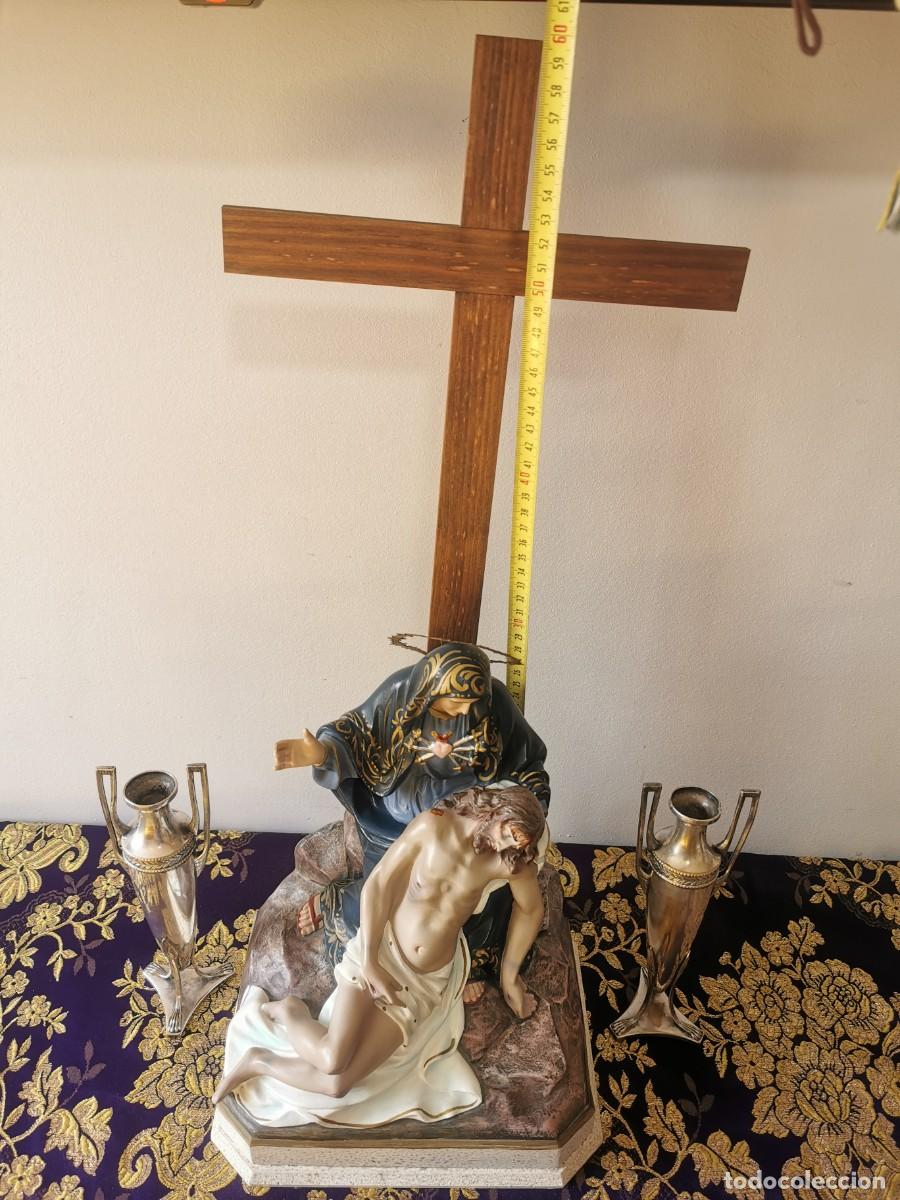 Arte: Virgen de la Piedad Olot 34cm - Foto 13