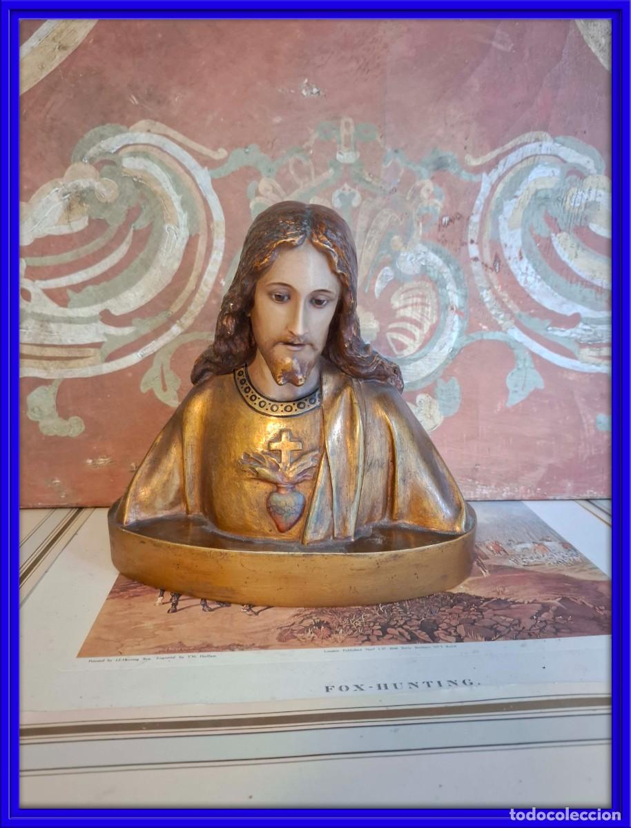 Arte: FIGURA DEL SAGRADO CORAZON DE JESUS