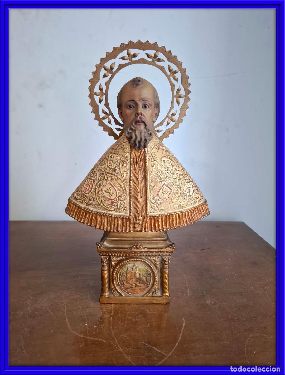 Arte: ANTIGUA IMAGEN DE SAN SATURIO PATRON DE SORIA