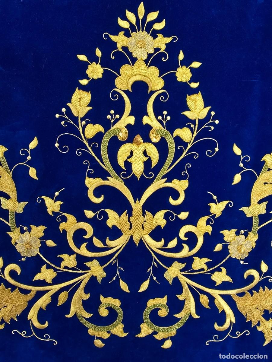 Arte: Saya bordada en oro entrefino - Foto 4