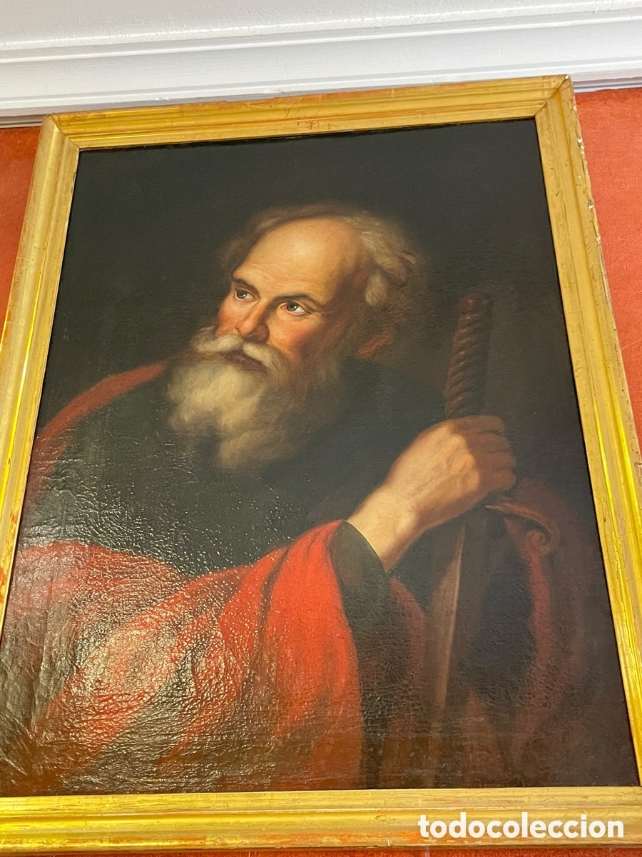 Arte: Oleo religioso S XVIII. - Foto 1