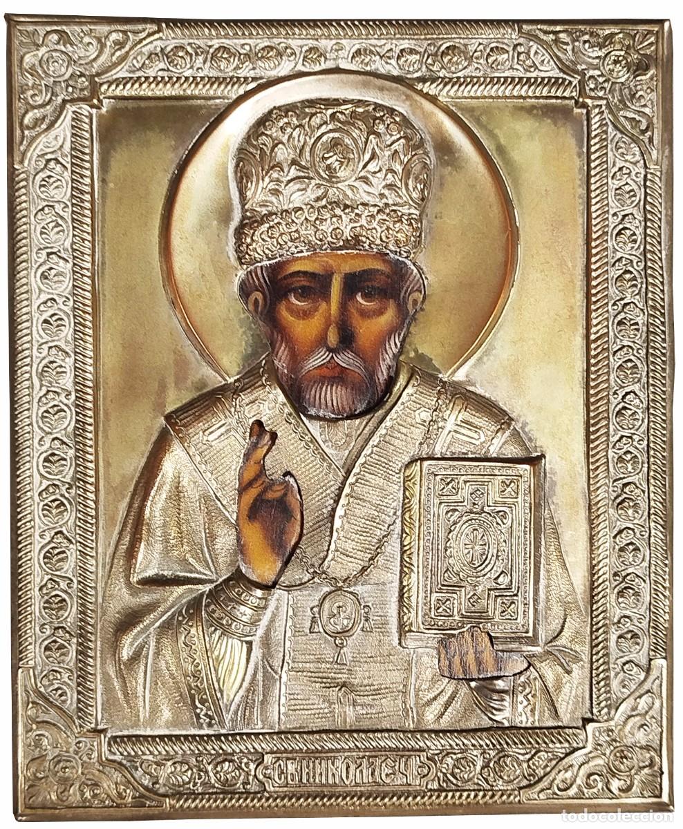 Arte: ICONO CRISTIANO ORTODOXO RUSO TRADICIONAL