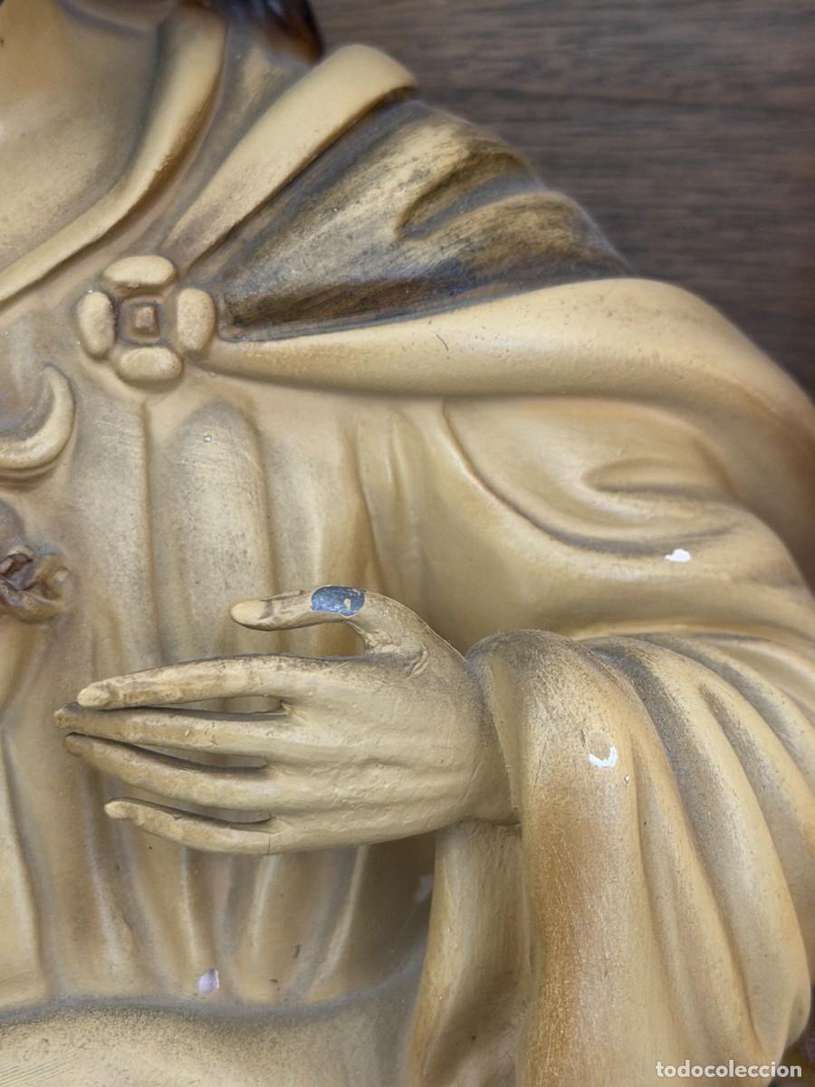 Arte: Sagrado Coraz&oacute;n sobre peana - Foto 7