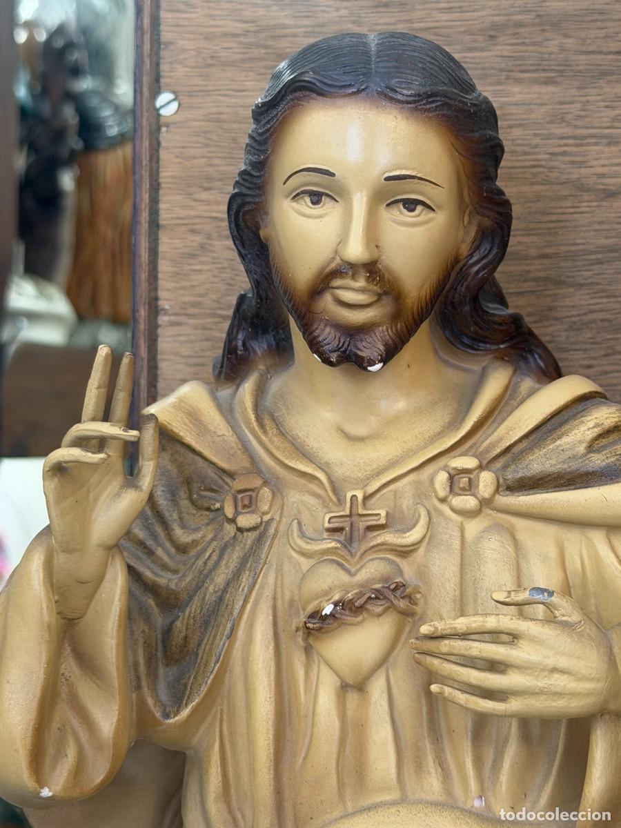 Arte: Sagrado Coraz&oacute;n sobre peana - Foto 8