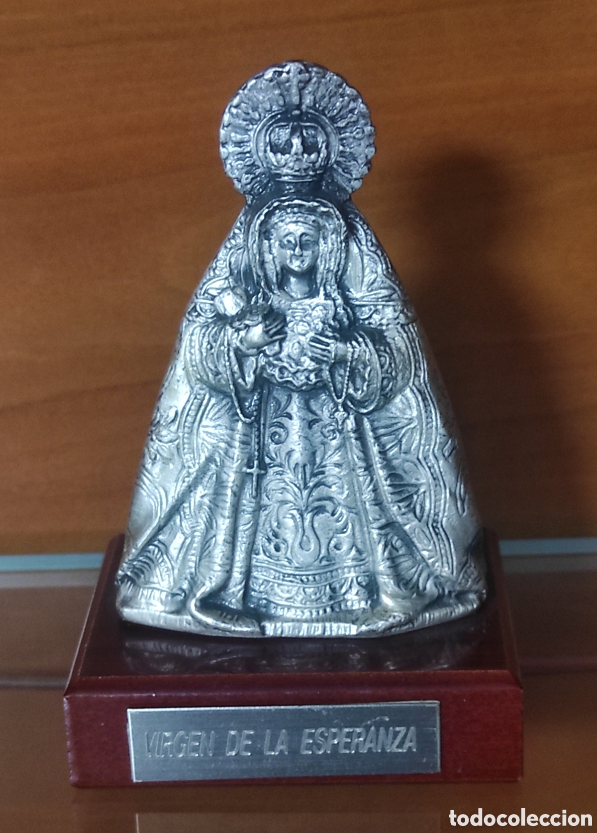 Arte: IMAGEN VIRGEN DE LA ESPERANZA MACARENA (SEVILLA) - 9cm.
