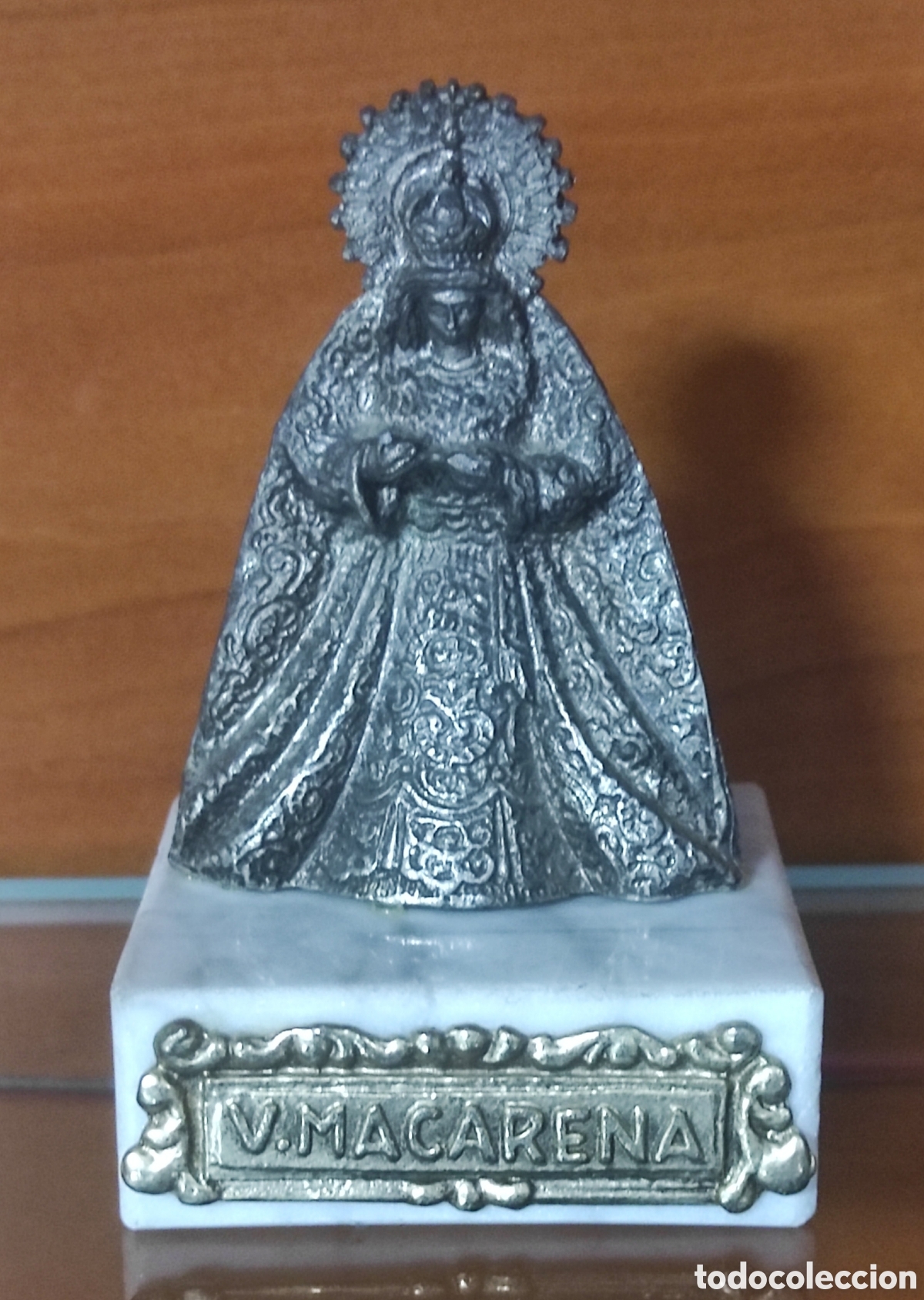 Arte: IMAGEN DE LA ESPERANZA MACARENA (SEVILLA) - 9 cm.