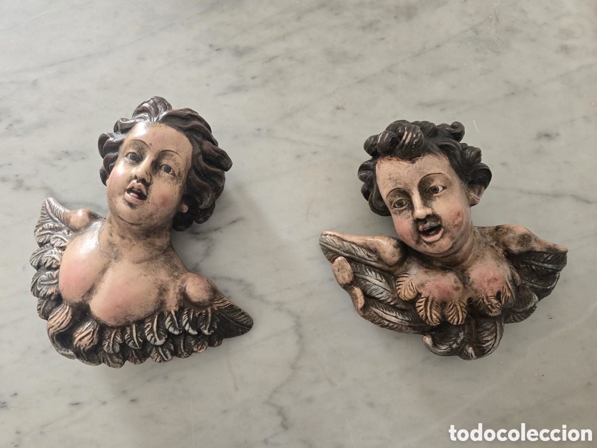 Arte: Pareja de querubines