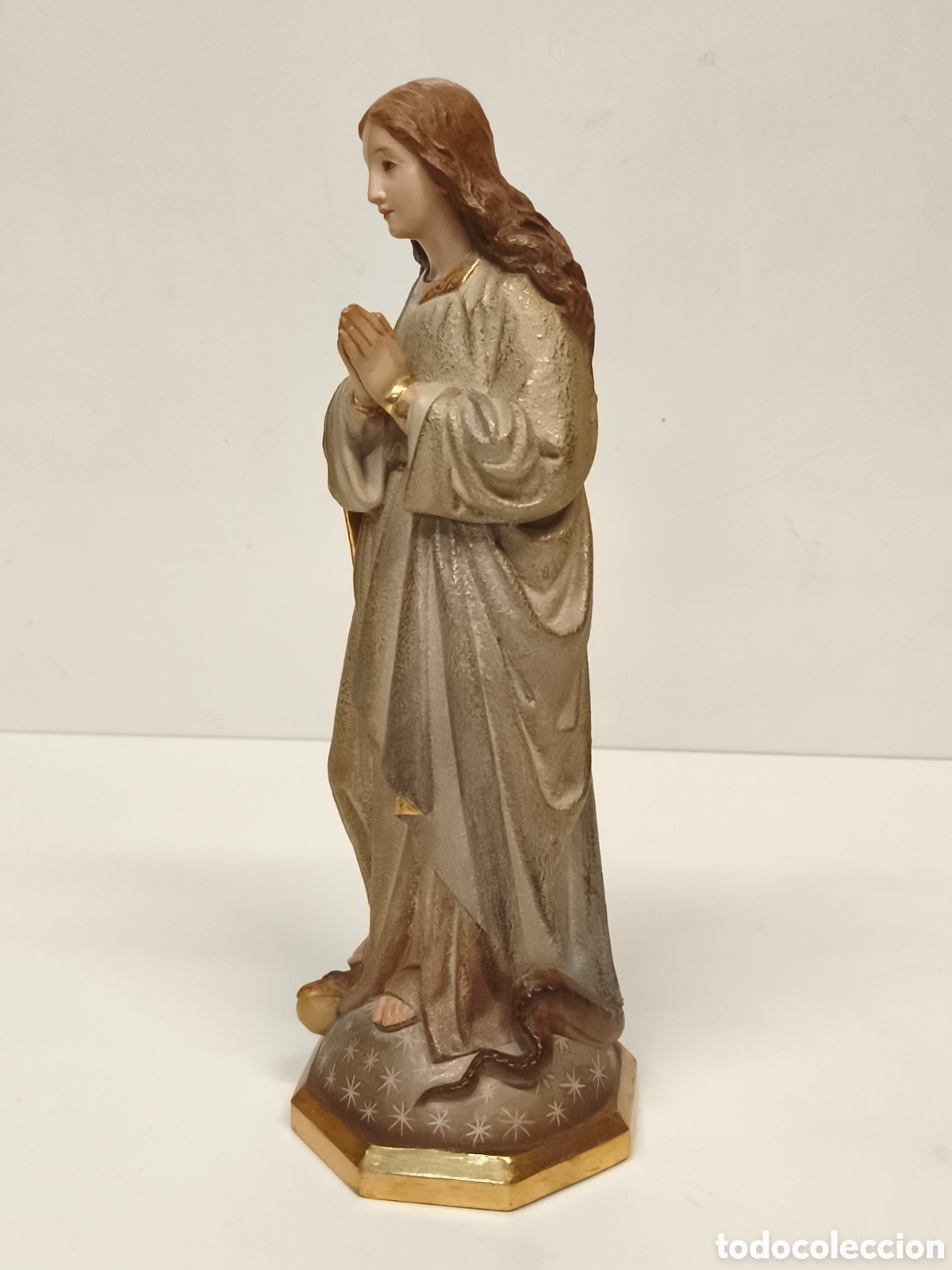 Arte: Imagen Virgen Inmaculada Olot - Foto 3