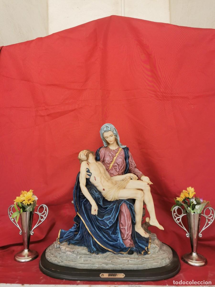 Arte: Virgen de la Piedad 40cm - Foto 2