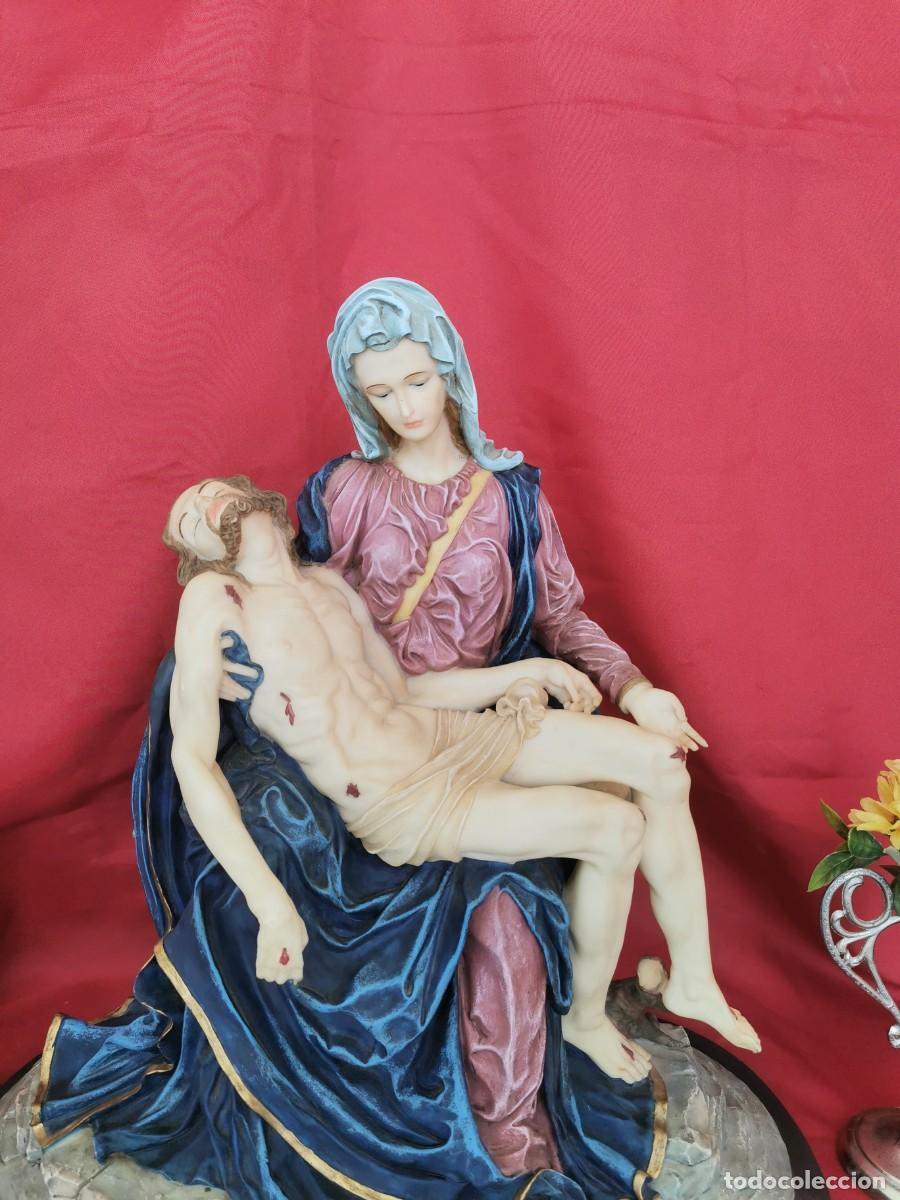 Arte: Virgen de la Piedad 40cm - Foto 6