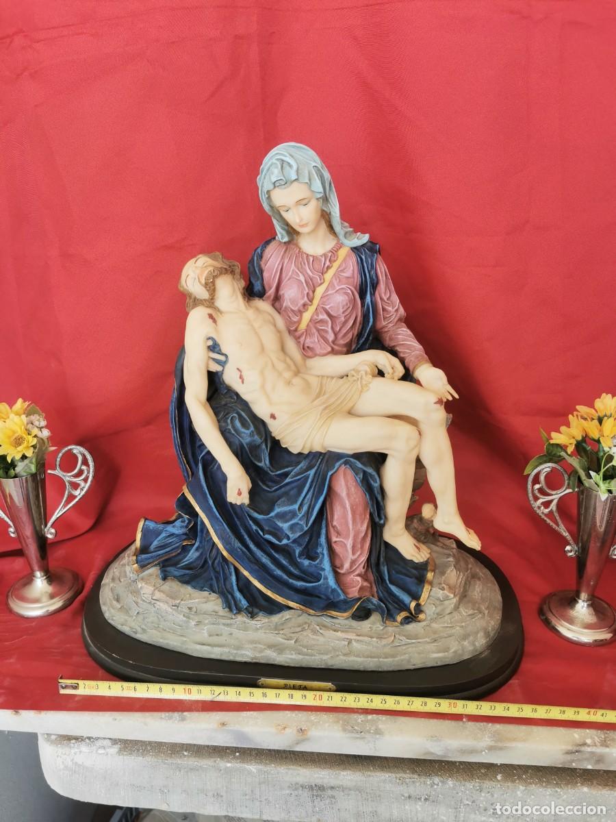 Arte: Virgen de la Piedad 40cm - Foto 8