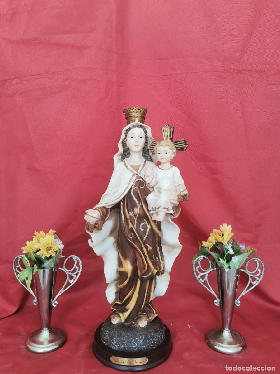 Arte: Virgen del Carmen 40cm