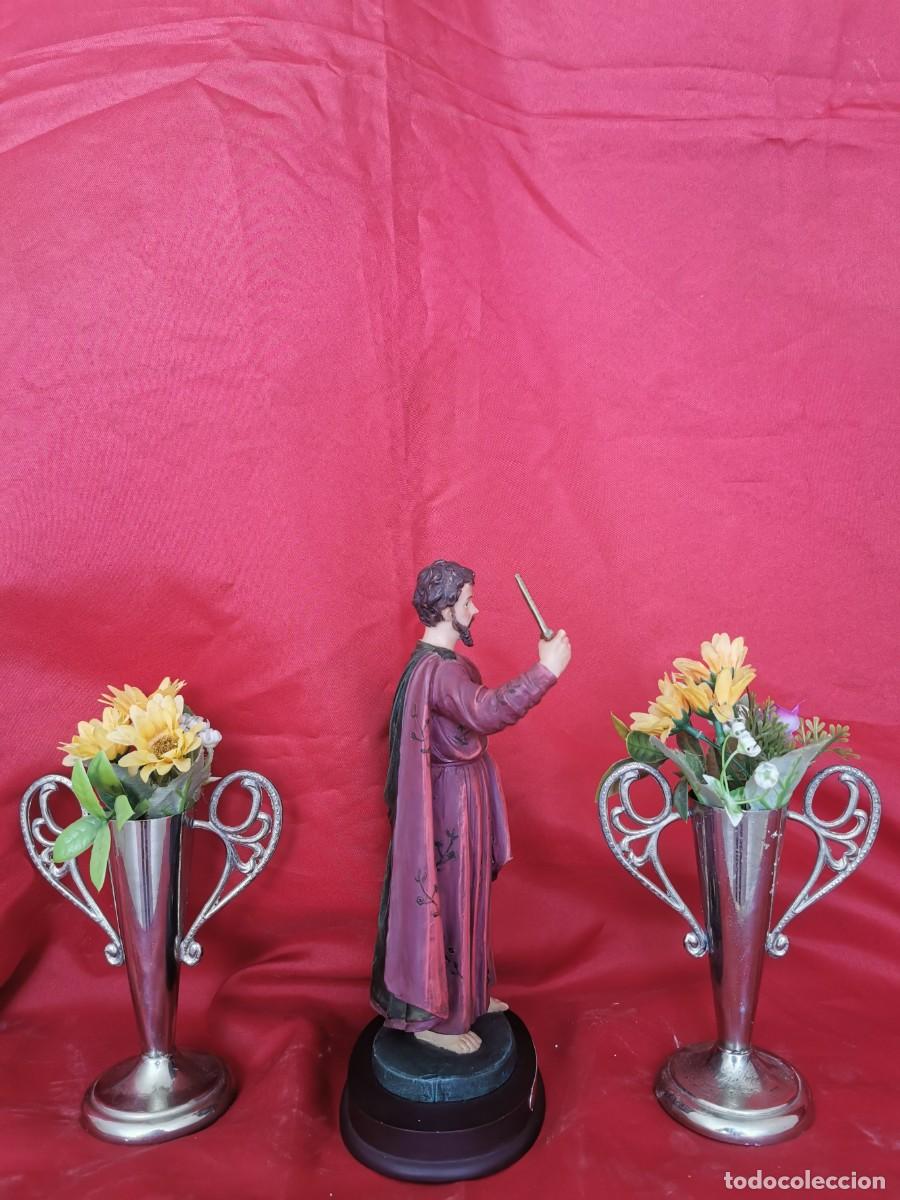 Arte: San Bartolom&eacute; figura 25cm - Foto 2