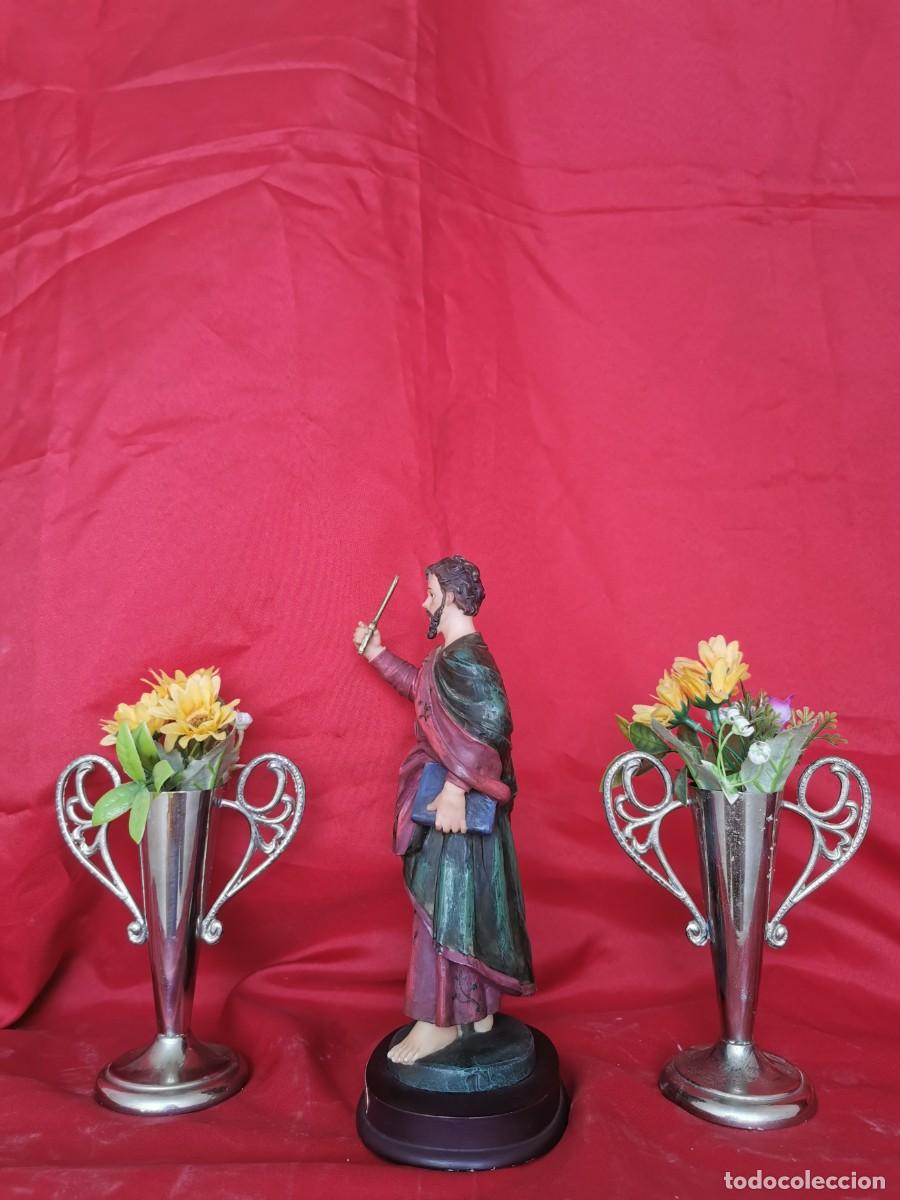 Arte: San Bartolom&eacute; figura 25cm - Foto 4