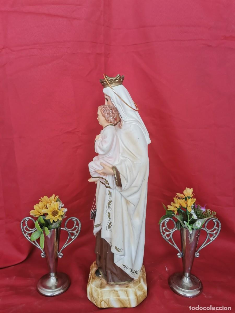 Arte: Virgen del Carmen 42cm - Foto 4