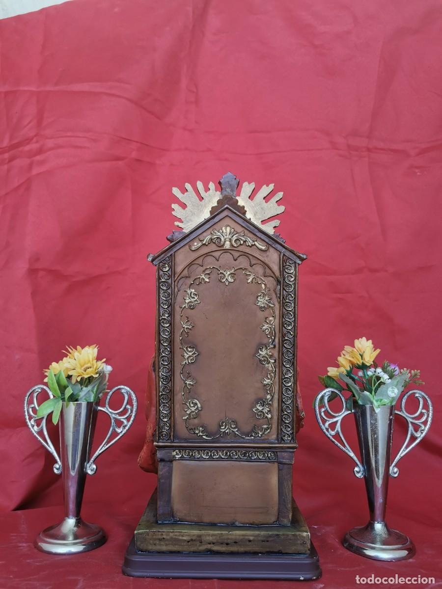 Arte: Cristo Rey Estatua 38cm - Foto 3
