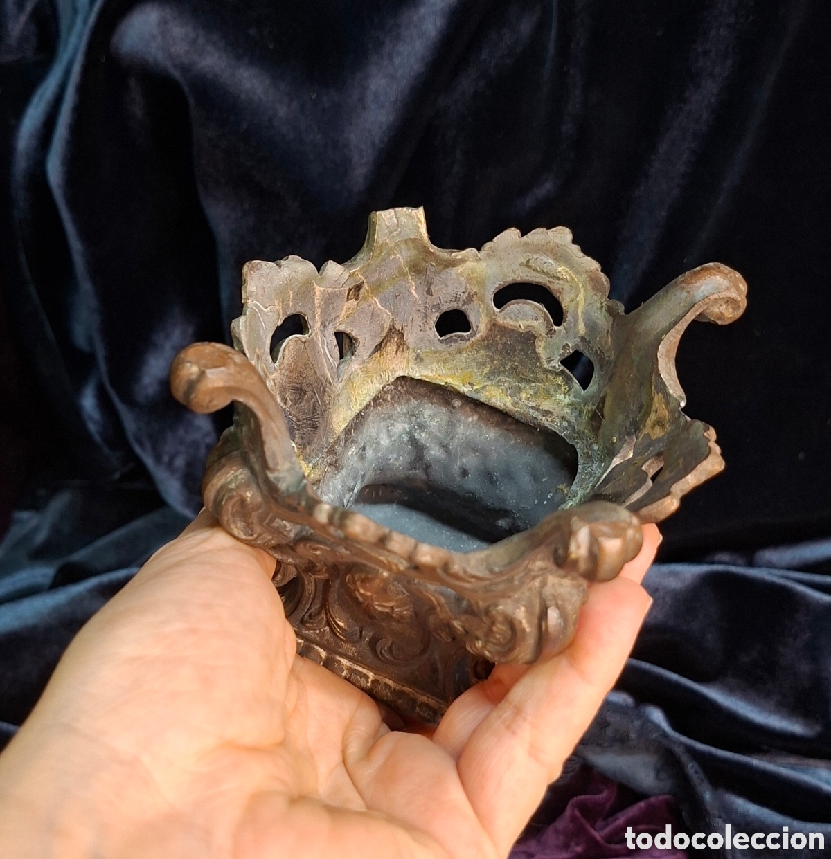 Arte: Virgen del Pilar en calamina y bronce - Foto 9