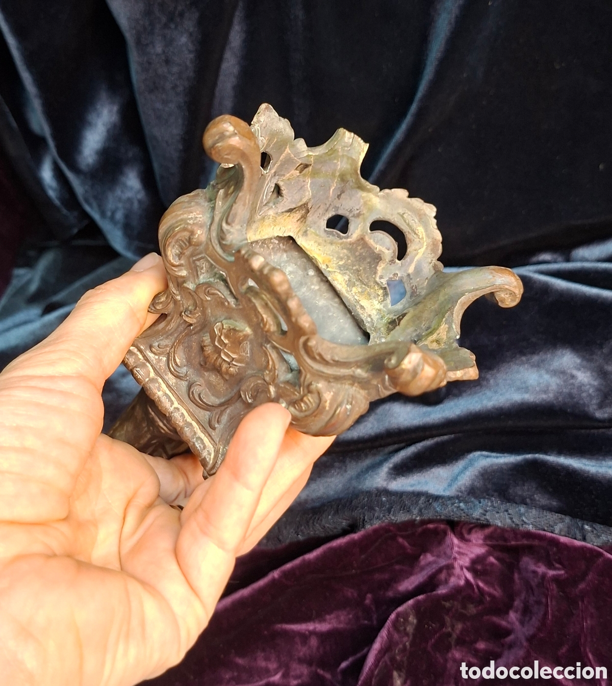 Arte: Virgen del Pilar en calamina y bronce - Foto 15