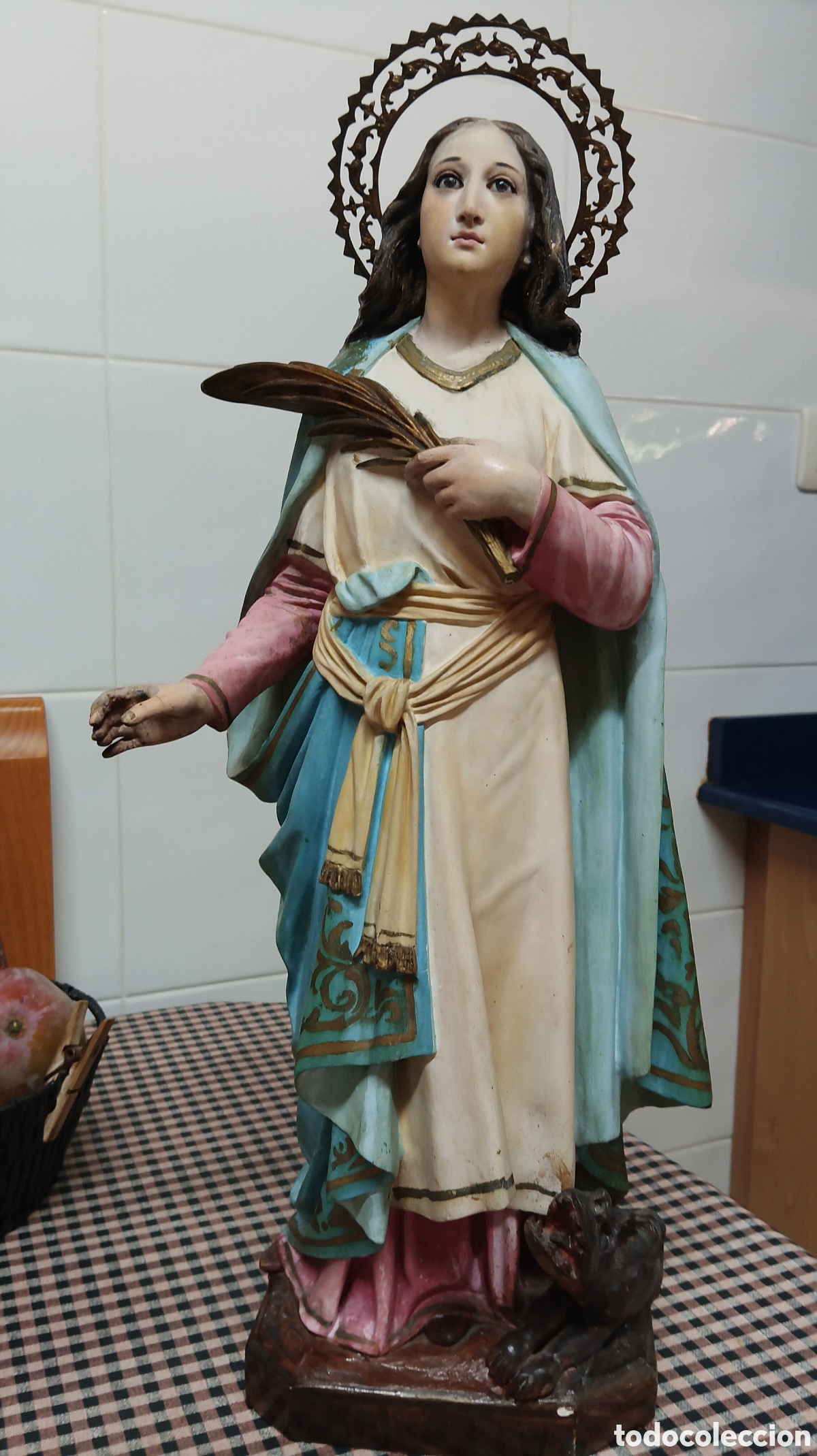 Arte: IMAGEN RELIGIOSA OLOT SANTA MARGARITA
