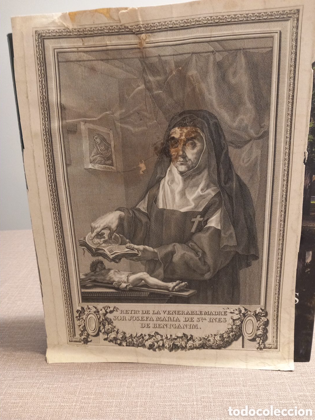 Arte: Antiguo grabado siglo XIX