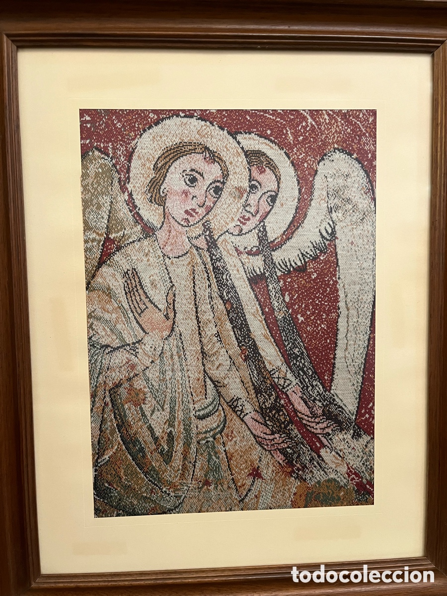 Arte: Cuadro religioso en Jacquard de punto - Foto 6