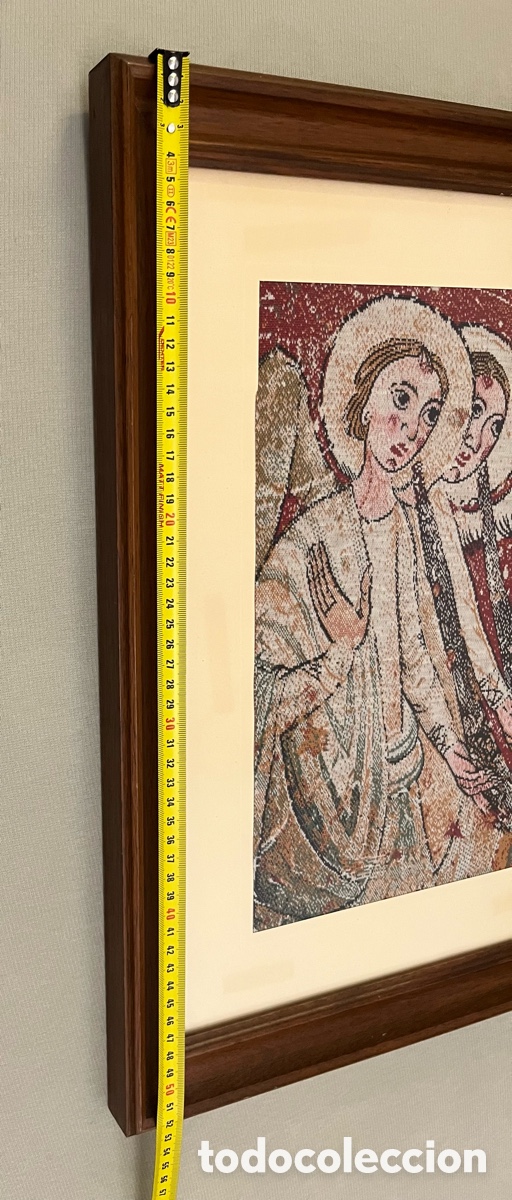 Arte: Cuadro religioso en Jacquard de punto - Foto 7