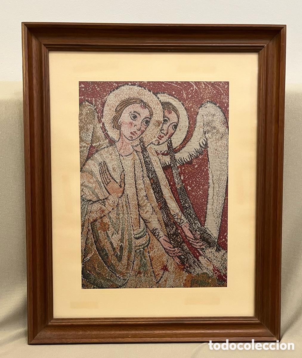 Art: Cuadro religioso en Jacquard de punto