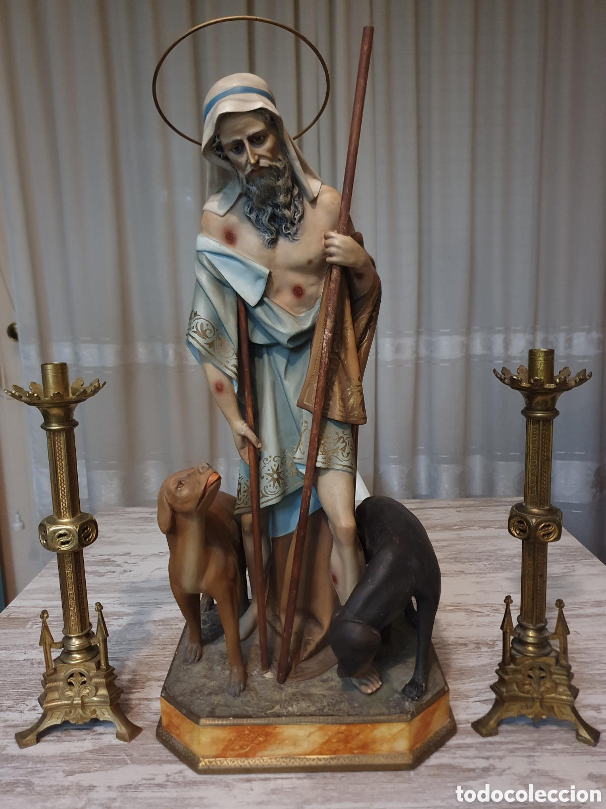 Arte: San Lazaro , Escuela olotina