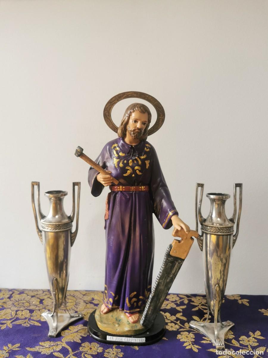 Arte: San Jos&eacute; Carpintero 33cm - Foto 1
