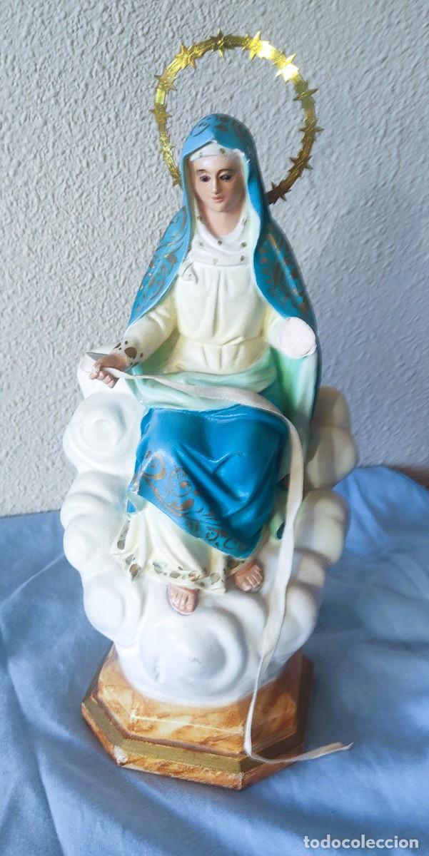 Arte: ANTIGUA VIRGEN DE LA CINTA DE TORTOSA POLICROMADA