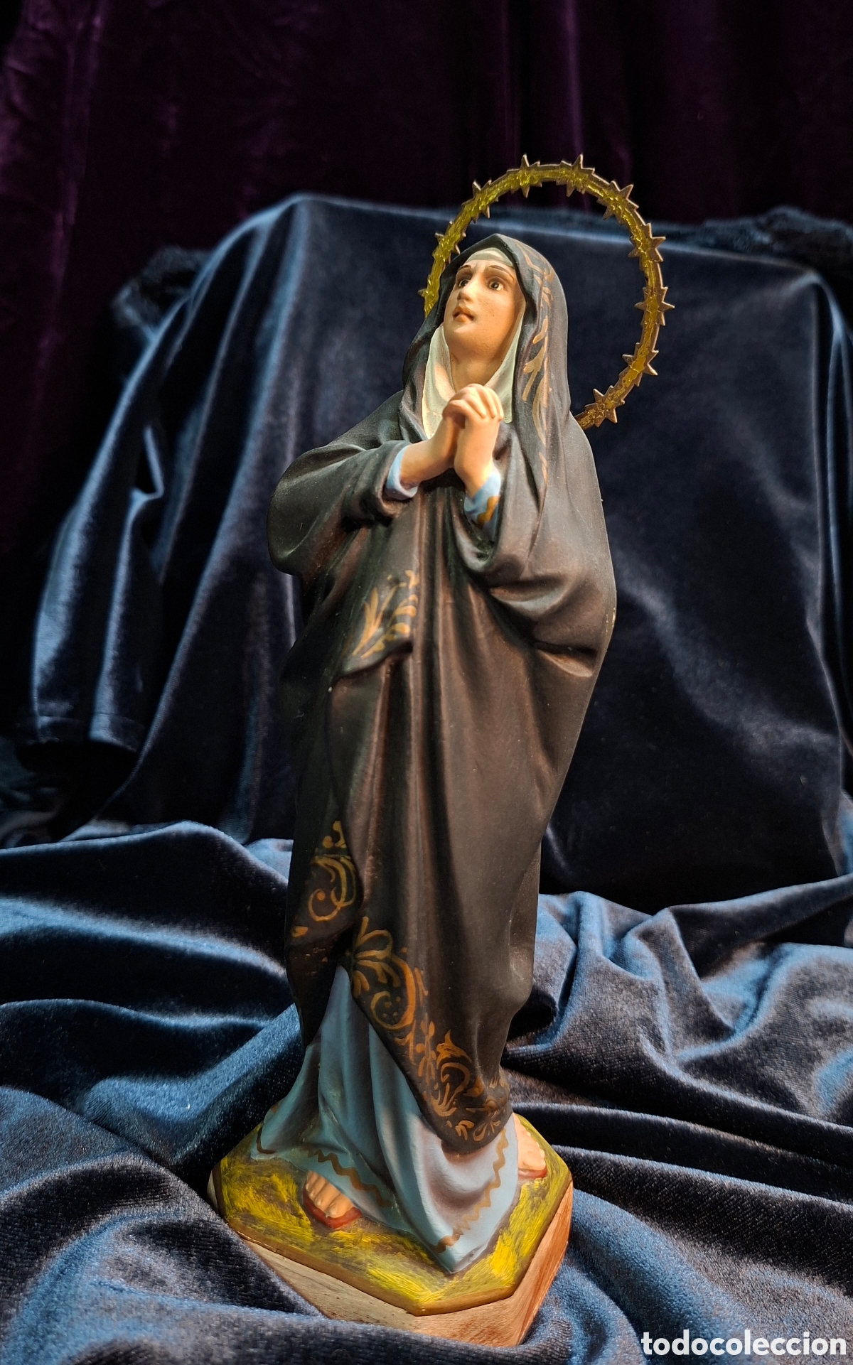 Arte: Virgen de los Dolores, ojos de cristal, principios S. XX