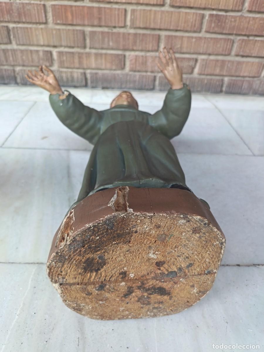 Arte: TALLA ANTIGUA DE MADERA - Foto 6