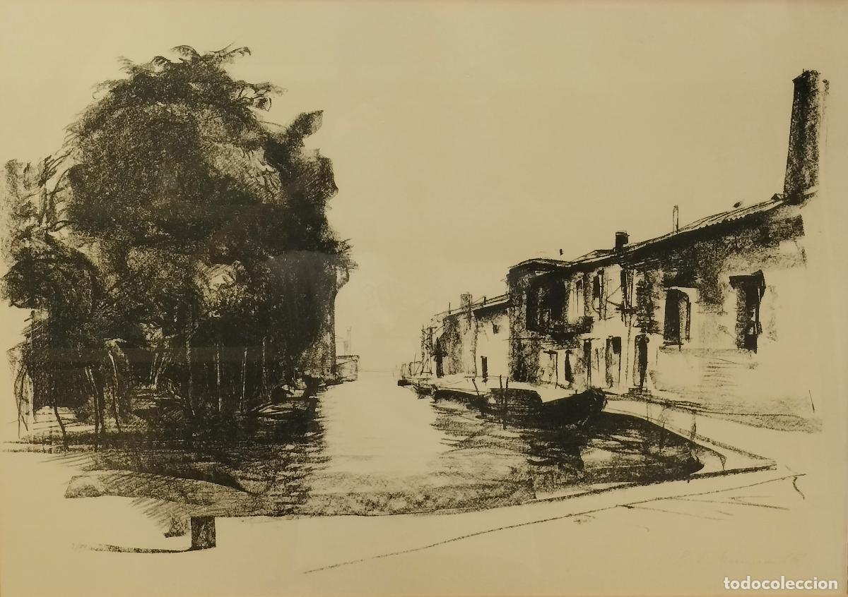 Arte: VENETIAN IMPRESSION. PIETRO ANNIGONI. LITOGRAF&Iacute;A FIRMADA A L&Aacute;PIZ. N&Uacute;M. 2/99. ITALIA. SIGLO XX.