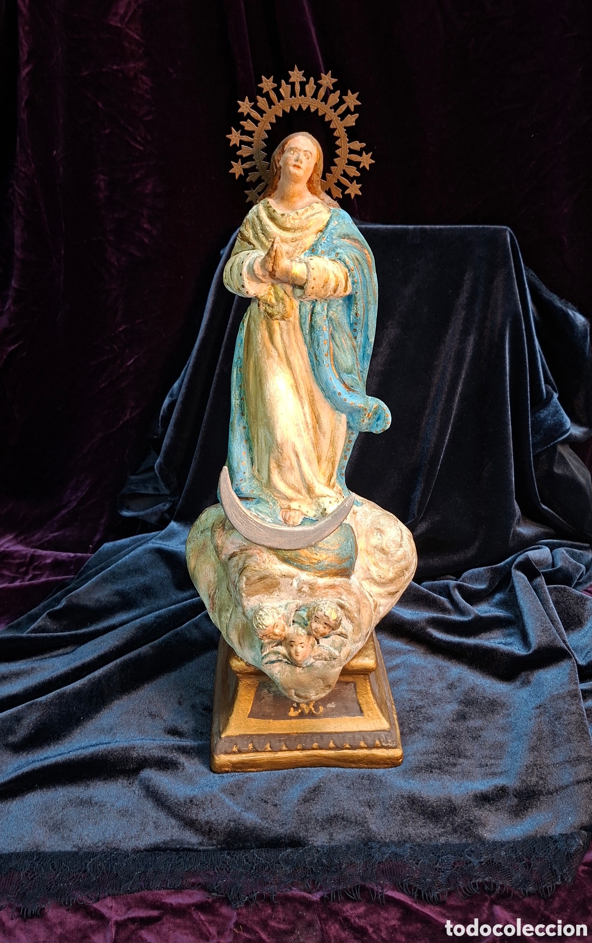 Arte: Virgen de la Inmaculada Concepci&oacute;n Siglo XIX