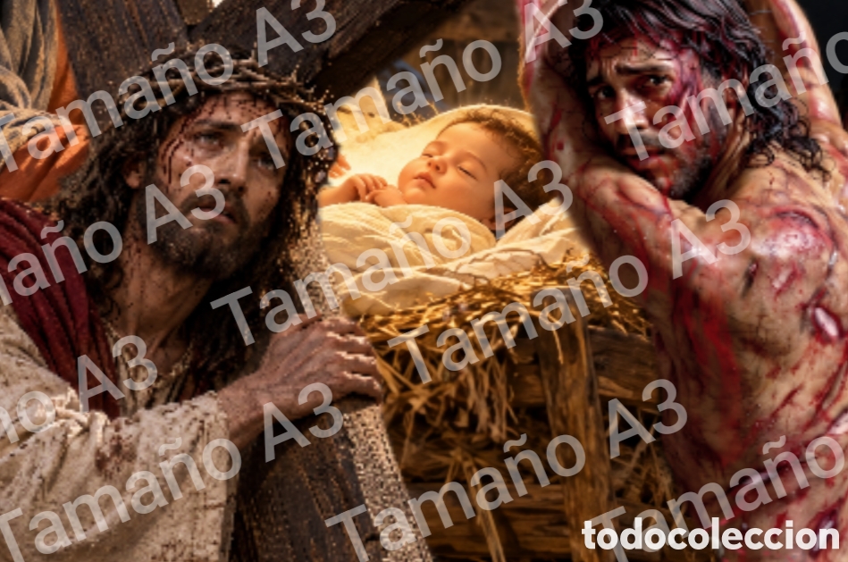 Arte: L&aacute;mina devocional Jesucristo