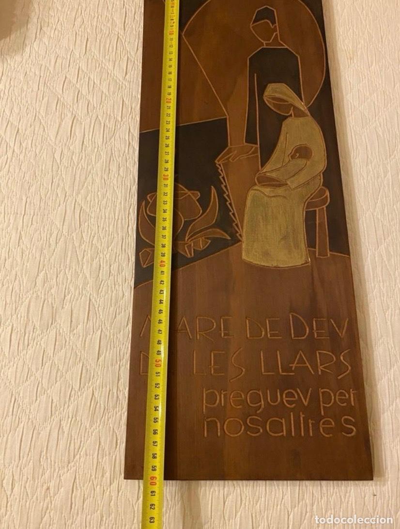 Arte: Retaule Mare de D&eacute;u de les Llars fusta - Foto 3