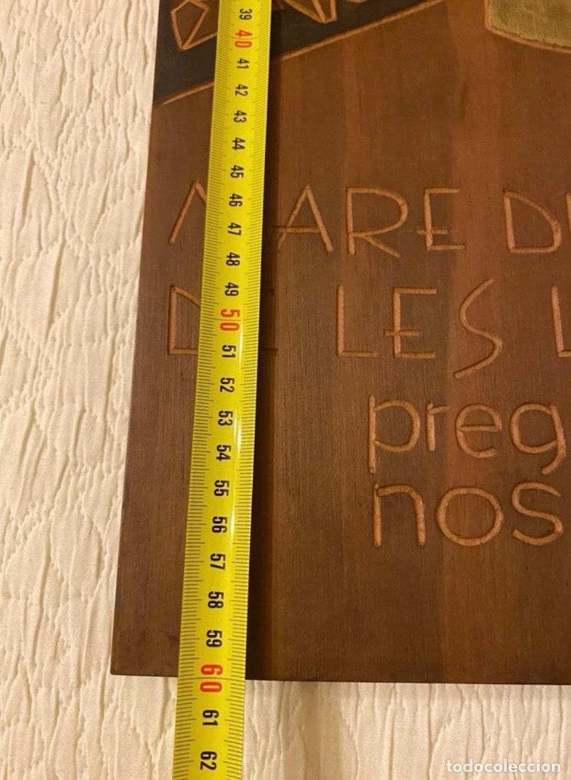 Arte: Retaule Mare de D&eacute;u de les Llars fusta - Foto 4
