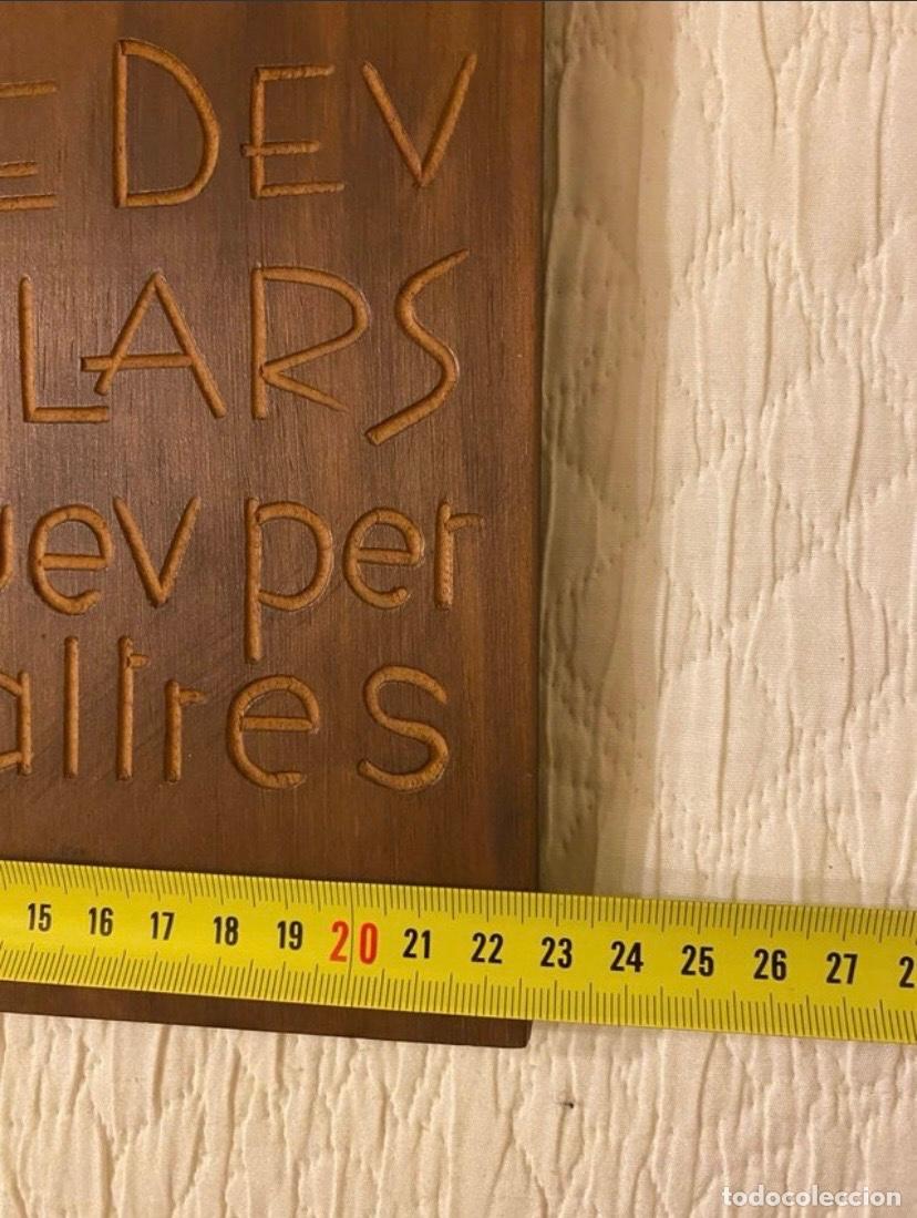 Arte: Retaule Mare de D&eacute;u de les Llars fusta - Foto 5