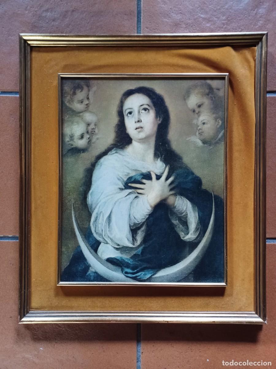 Arte: Cuadro Vintage La Inmaculada de Murillo